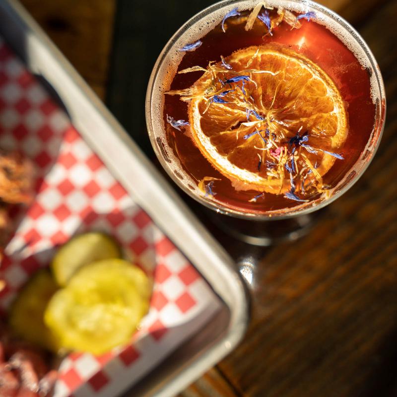 Cocktail at SoulBelly BBQ