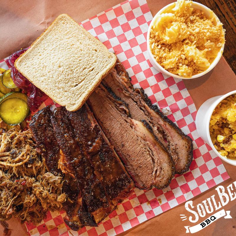 SoulBelly barbecue platter